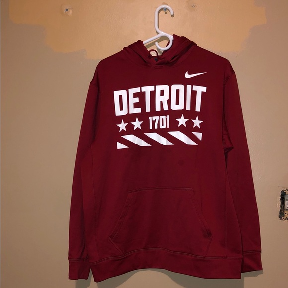 Nike Other - Nike Maroon Detroit Hoodie